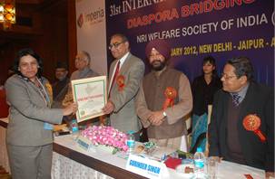Hind Rattan Award at New Delhi